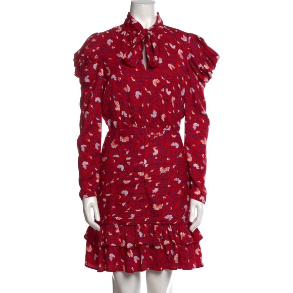 Walter Barker Red Dress size S - Picture 1 of 4